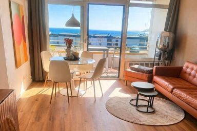 Ostseetraumblick-Moderne FeWo mit Balkon am Strand