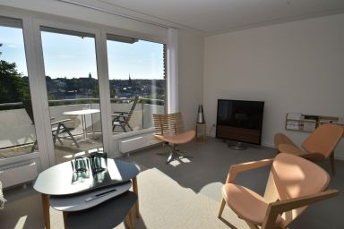 fewo1846 - FoerdeView - fewo1846 - FördeView / Luxuriöse 3-Zimmer-Wohnung mit Balkon und Hafenblick