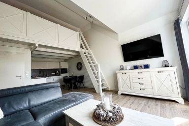 Residenz am Strand - Moderne Ferienwohnung in erster Reihe am Strand von Zingst mit Balkon