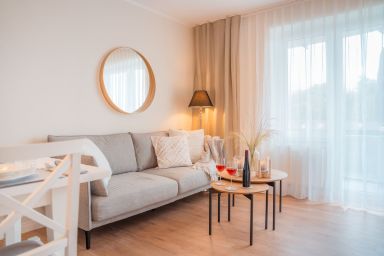 Hus Inselkieker - Nordsee-Ferienwohnung am Deich mit Balkon und Strandkorb inkl. PKW-Stellplatz