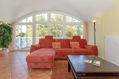 Dünenschloss - Tolle Dachgeschosswohnung mit Balkon zur Ostsee - Saunabereich im Haus inklusiv!