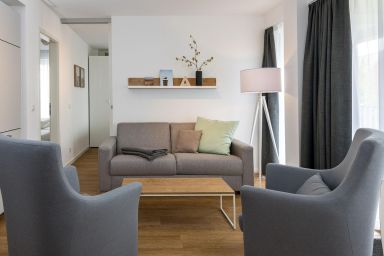 Deichhäuser Anna Küste - Strandnahes Apartment mit Balkon inkl. Parkplatz, Schwimmbad- & Saunanutzung