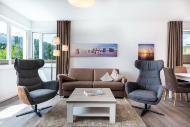 Aparthotel Ostseeallee - Exklusives Familienapartment mit toller, sonniger Dachterrasse und zwei Bädern
