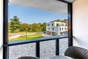 Ãberdachte Loggia in Ost-Lage