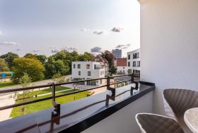 Ãberdachte Loggia in Ost-Lage