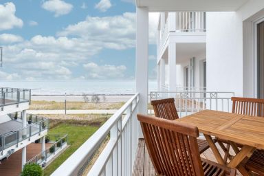 Apartmentanlage Meerblickvilla - Liebevoll eingerichtetes Apartment an der Ostsee mit Balkon und Meerblick