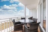 Balkon mit Ãberdachung