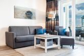 Wohn-/Essbereich mit Doppelschlafcouch