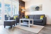 Wohn-/Essbereich mit Doppelschlafcouch - gbmv0-02 - GroÃenb