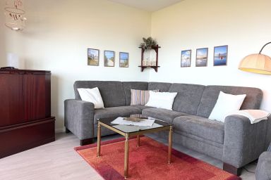 Haus Strandhochhaus Sahlenburg - SHJ12 - Gemütliche 4 Personen Ferienwohnung mit traumhaftem Meerblick, Schwimmbad und Sauna