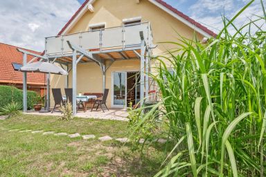 Ferienhaus Albatros mit Terrasse, Balkon und Garten - Gemütliches Ferienhaus in Heringsdorf in ruhiger Wohnlage