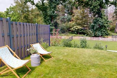 Küstenwaldbude lee - Traum-Neubau: Ferien-Doppelhaushälfte für 8 Gäste in Pelzerhaken an der Ostsee