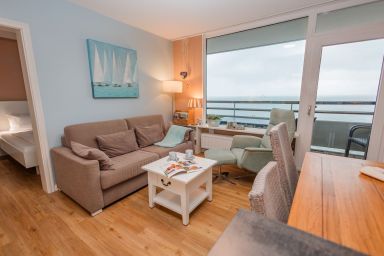 Haus Irma Wohnung 35 - "Traumhafte Ferienwohnung mit Meerblick und Sandstrand direkt vor der Tür!"