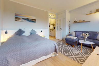 Hansen - Modernes 1-Zimmer Apartment mit Balkon und hochwertigen Tischlereinbauten