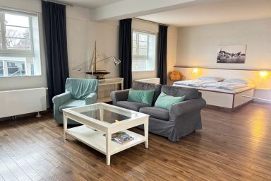 Pier 05 im Pierspeicher - Ferienwohnung "Pier 05" am Hafen von Kappeln - direkte Innenstadtlage