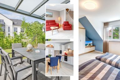 Ferienhaus Am Pier 7a - Modernes Ferienhaus Am Pier 7a mit Garten – fußläufig zum Strand auf Usedom