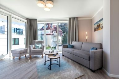 Godewindpark Travemünde Deluxe-Suite 1.16 - hundefreundlich - Familienfreundliches und stilvoll eingerichtetes Ferienapartment für 4 Personen