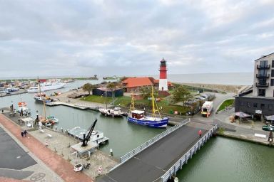 Portside - Wellness mit Hafen-Panorama: Ihr exklusives Premium - Apartment für 4 Personen mit privater Sauna