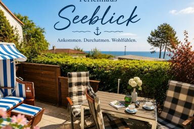 Ferienhaus Seeblick in Sassnitz auf Rügen mit Terrasse