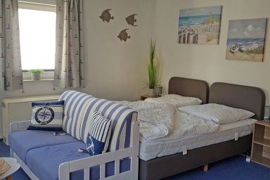 Wohnung 10 - Kleiner Leuchtturm- in der Villa Monika - Villa Monika, App. 10 Kleiner Leuchtturm - mit Balkon