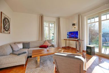 Villa Seepferdchen - 52m² Ferienwohnung für 2 Erwachsene mit Baby und Hund