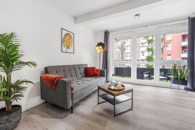 Appartement in Südfriedhof mit Großem Balkon