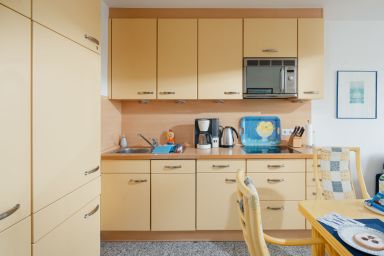 Ferienwohnung Blau mit Wattenmeerblick - Ferienwohnung, 42 qm, 1 Schlafzimmer, 1 Wohn-/Schlafzimmer, max. 2 Personen