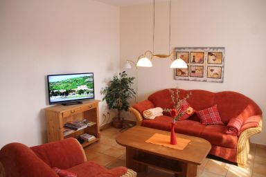 "Haus Am Schlart 1" - Ferienwohnung "Ammerland-Stube", Dusche, WC