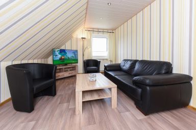 Ferienwohnungen Der Seehund, Haus Hafeneck in Bensersiel - Ferienwohnung Deichblick