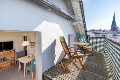 Haus Sanssouci - 08 Gemütliche Ferienwohnung mit Dachterrasse