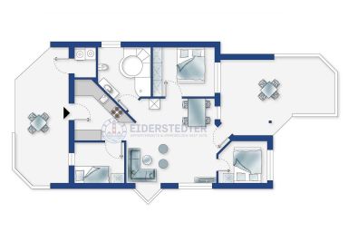 Ferienhaus Huus Eiderwatt (ID 460)