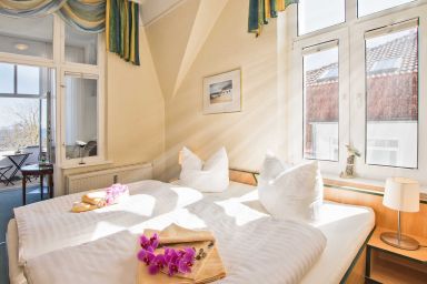 Strandvilla Imperator | Hotel & Ferienwohnungen auf Usedom - Doppelzimmer Komfort  mit Meerblick