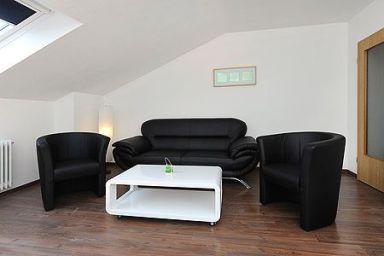 Haus Hafenromantik in Neuharlingersiel - Ferienwohnung Black Pearl