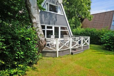 Zeltdachhaus mit grosser Terrasse und W-LAN - - wenige Minuten bis zum Strand - grosse Küche