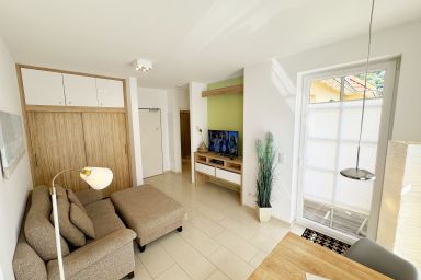 F: Kurparkresidenz Baabe Whg. 13  - ca. 100m Strand - Kurparkresidenz Baabe Whg. 13 mit Balkon