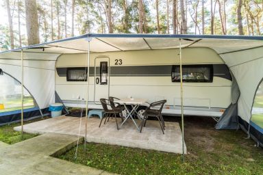 Urlaub im Wohnwagen - mitten im Wald - Wohnwagen 23