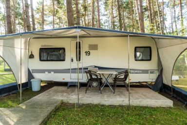 Urlaub im Wohnwagen - mitten im Wald - Wohnwagen 19