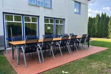 H9 Ferienhaus XL am Zeltplatz Rerik - L: 7-Raum-Ferienhaus mit Terrasse (200m²)