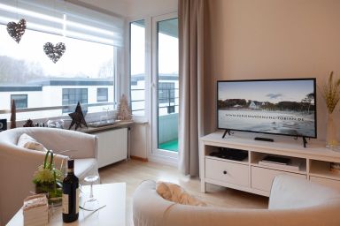 Ferienwohnung Strandgut inklusive Strandkorb an der Förde - Ferienwohnung Strandgut