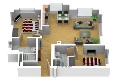 Dünenhaus Aurell - direkt am Ostseestrand - App. 1 /  Nr.1