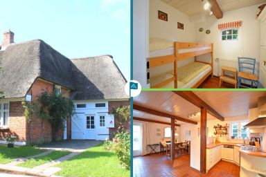 Kapitän Hansen Haus- Erdgeschoss - Ferien in dem Künstlerdorf Oldsum