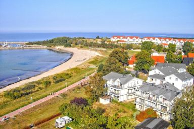 Villa Böck - Direkt hinter der Düne, mit Balkon und Meerblick - Strandvilla Böck FeWo 13