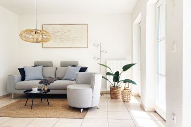 Ferienwohnung L34 - "Kommodig Tohuus" - 3-Zi-Fewo für 4 Pers. im EG, mit Baby-/Kleinkindgerechte Ausstattung u. WLAN