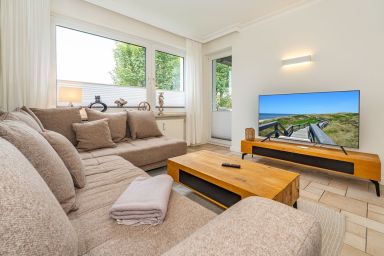 Ferienliebe Westerland - 3-Zimmer-Ferienwohnung für bis 4 Personen mit Balkon.