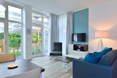 Aparthotel Anna Düne - Tolles Apartment am Inselstrand mit sonniger Terrasse - Meeresrauschen inklusive