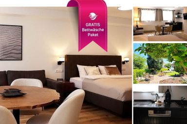 Strandnahe Souterrain-Ferienunterkunft - Mit gratis Bettwäsche-Paket - Charmante strandnahe Ferienwohnung im Untergeschoss mit Bettwäsche-Paket