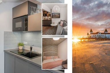 Ferienwohnung Malmö 1 - Ferienwohnung in Ahlbeck für Zwei – modern, ruhig, strandnah auf Usedom