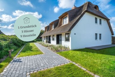 bohoSylt 1 - Exkl. Luxus-Hausteil unter Reet mit 4 Zimmern auf ca. 150 m², für bis zu 6 Pers.