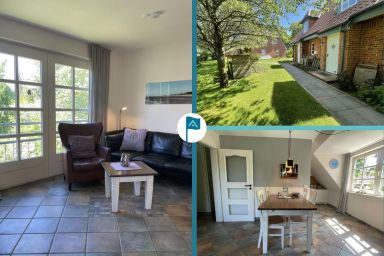 Ferienwohnung Südstrandperle - Ferienwohnung Südstrandperle mit großartigem Gartensitzplatz