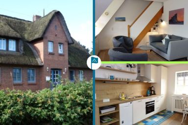 Ferienwohnung Bredland - Ferienwohnung Bredland in Nieblum - wohnen mit Seeluft unter Reetdach